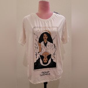 NWT Netflix The School for Good and Evil T-Shirt